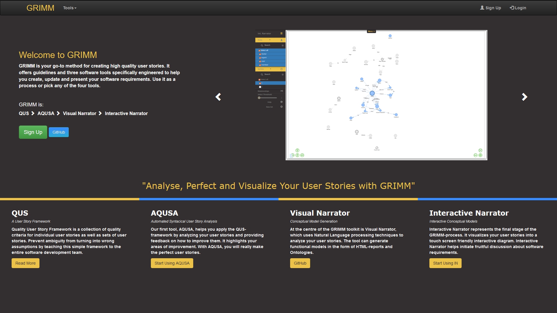 GRIMM homepage